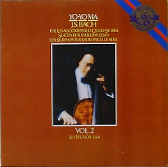 BACH - Unaccompanied Cello Suites Vol.2 - Yo Yo Ma / 바하 무반주 첼로 조곡 Vol.2 - 요요마