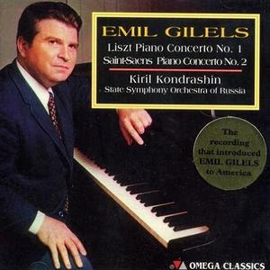 LISZT - Piano Concerto No.1 / SAINT-SAENS - Piano Concerto No.2 / Emil Gilels