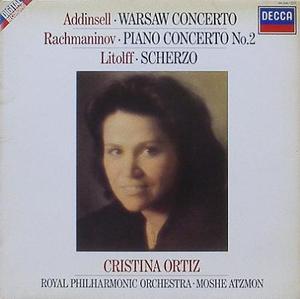 ADDINSEL - Warsaw Concerto / RACHMANINOV - Piano Concerto No.2 / Cristina Ortiz