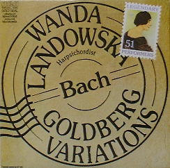 BACH - Goldberg Variations - Wanda Landowska / 바하 - 골드베르그 변주곡 - 란도프스카