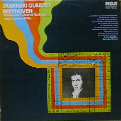 BEETHOVEN - String Quartet &quot;Rasumovsky&quot;, &quot;Harp&quot; - Guarneri Quartet  / 베토벤 현악사중주 &quot;라주모프스키&quot; &quot;하프&quot; - 과르네리 사중주단