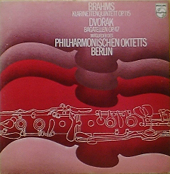 BRAHMS - Clarinet Quintet / DVORAK - Bagatelle / Berlin Philharmonic Octet