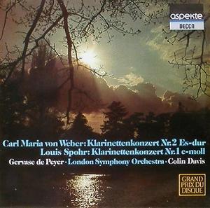 WEBER, SPOHR - Clarinet Concerto - Gervase de Peyer