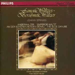 JOHANN STRAUSS - Famous Waltzes - Vienna Volksoper Orchestra, Franz Bauer-Theussl