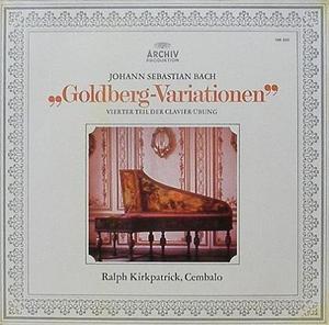 BACH - Goldberg Variations - Ralph Kirkpatrick