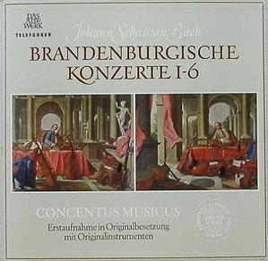 BACH - Brandenburg Concertos - Concentus Musicus Wien, Nikolaus Harnoncourt