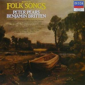 World Of Folk Songs - Peter Pears, Benjamin Britten