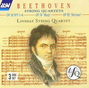 BEETHOVEN - String Quartet Op.18, Harp, Serioso - Lidsay String Quartet