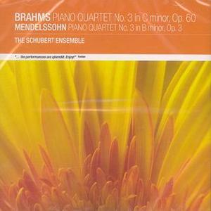BRAHMS, MENDELSSOHN - Piano Quartet - Schubert Ensemble