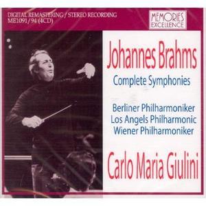 BRAHMS - Complete Symphonies - Carlo Maria Giulini