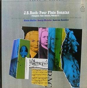 BACH - Flute Sonata No.2,4,6 - Elaine Shaffer, George Malcolm, Ambrose Gauntlett