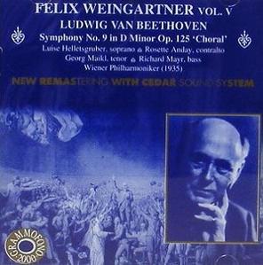 BEETHOVEN - Symphony No.9 &#039;Choral&#039; - Vienna Philharmonic, Felix Weingartner