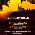 DVORAK - String Quartet, String Sextet - Josef Suk, Antonio Meneses, Stamic Quartet