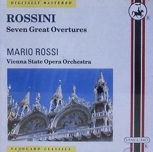 ROSSINI - Seven Great Overtures - Vienna State Opera Orch, Mario Rossi