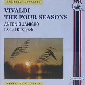 VIVALDI - Four Seasons - I Solisti Di Zagreb, Antonio Janigro