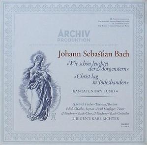 BACH - Cantata BWV 1 &amp; 4 - Karl Richter