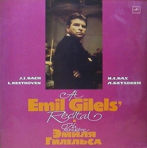 BACH - Prelude and Fugue / BEETHOVEN - Variations / Emil Gilels