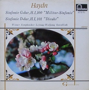 HAYDN - Symphony No.100 &#039;Military&#039;, No.101 &#039;The Clock&#039; - Wolfgang Sawallisch