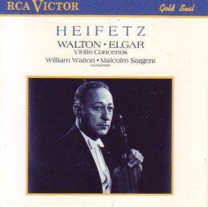 WALTON, ELGAR - Violin Concerto - Jascha Heifetz
