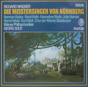 WAGNER - Die Meistersinger Von Nurnberg - Norman Bailey, Kurt Moll, Georg Solti