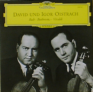BACH - Concerto for 2 Violins / BEETHOVEN - Romances / David and Igor Oistrach