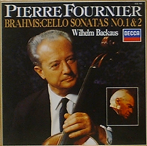 BRAHMS - Cello Sonata - Pierre Fournier, Wilhelm Backaus