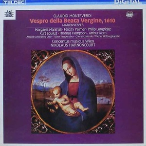 MONTEVERDI - Vespro Della Beata Vergine - Nikolaus Harnoncourt