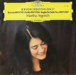 BACH - Toccata BWV 911, Partita No.2, Englische Suite No.2 - Martha Argerich