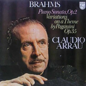 BRAHMS - Piano Sonata, Paganini Variations - Claudio Arrau