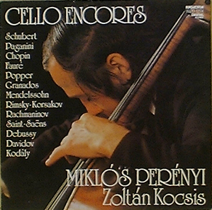 Miklos Perenyi - Cello Encores