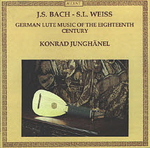 BACH, WEISS - Lute Music - Konrad Junghanel