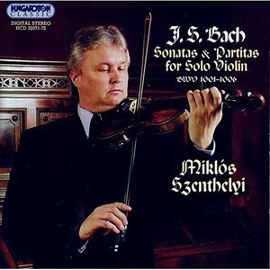 BACH - Sonatas and Partitas for Solo Violin - Miklos Szenthelyi