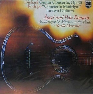 GIULIANI - Guitar Concerto / RODRIGO - Concierto Madrigal / Pepe &amp; Angel Romero [미개봉]