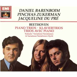BEETHOVEN - Piano Trios - Zukerman, Jacqueline du Pre, Daniel Barenboim