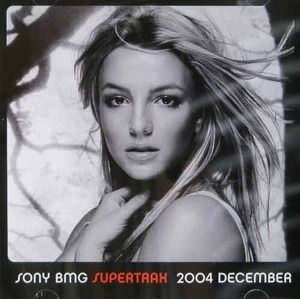 Sony BMG Supertrax 2004 December - Britney Spears, Evanescence, Hilary Duff...