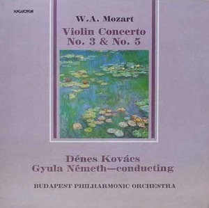 MOZART - Violin Concerto No.3 &amp; 5 - Denes Kovacs [미개봉]