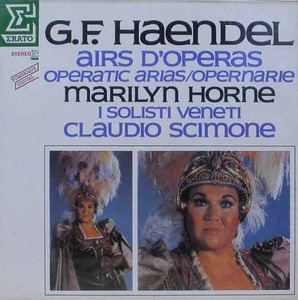 HANDEL - Operatic Arias - Marilyn Horne [미개봉]