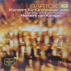 BARTOK - Concerto For Orchestra - Berlin Philharmonic, Karajan [미개봉]