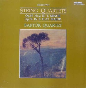 BEETHOVEN - String Quartets Rasumovsky, Harp - Bartok Quartet