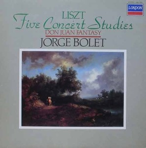 LISZT - Five Concert Studies, Don Juan Fantasy - Jorge Bolet