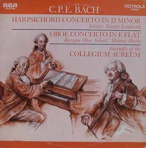 C.P.E. BACH - Harpsichord Concerto, Oboe Concerto - Gustav Leonhardt, Helmut Hucke