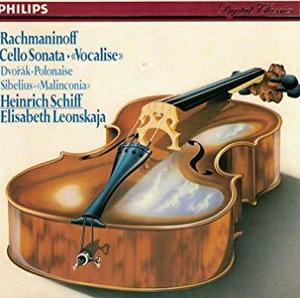 RACHMANINOFF - Cello Sonata, Vocalise / SIBELIUS - Malinconia / Heinrich Schiff, Elisabeth Leonskaja