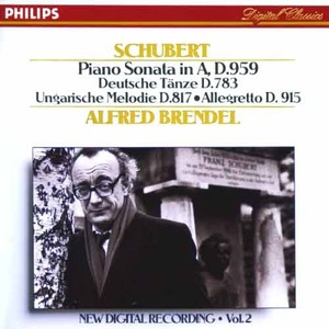 SCHUBERT - Piano Sonata, German Dances, Hungarian Melody - Alfred Brendel