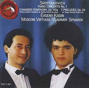 SHOSTAKOVICH - Piano Concert No.1, Chamber Symphony, Preludes - Yevgeny Kissin, Vladimir Spivakov