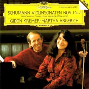 SCHUMANN - Violin Sonata No.1, No.2 - Gidon Kremer, Martha Argerich