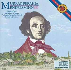 MENDELSSOHN - Piano Sonata, Prelude &amp; Fugue, Variations Serieuses - Murray Perahia