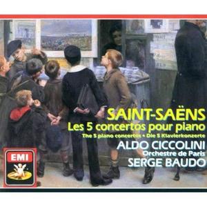 SAINT-SAENS - The 5 Piano Concertos - Aldo Ciccolini