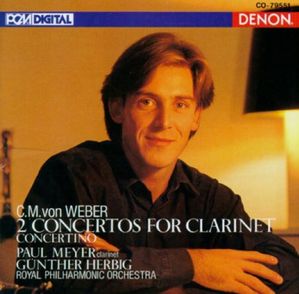WEBER - Clarinet Concertos - Paul Meyer