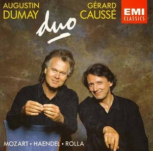 MOZART, HANDEL, ROLLA - Duo for Violin and Viola - Augustin Dumay, Gerard Causse