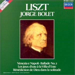 LISZT - Venezia e Napoli, Ballade No.2 - Jorge Bolet